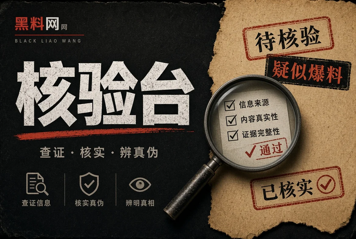 核验台信息状态